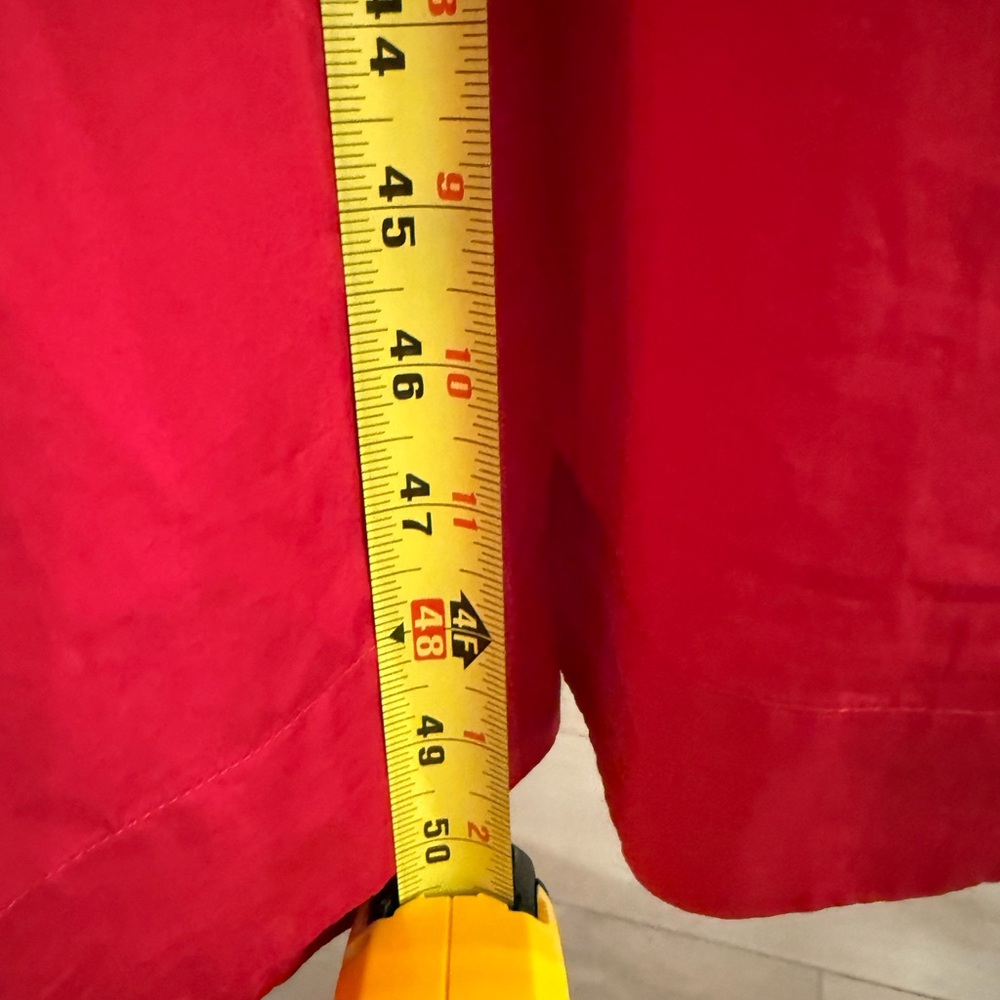 Esse Studios Red Italian Cotton Cutout Dress- US6 - Picture 14 of 14